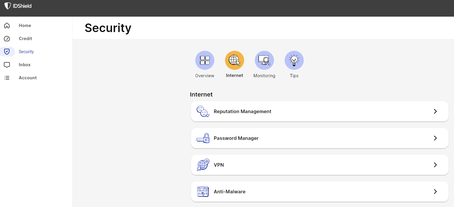 IDShield security featuers