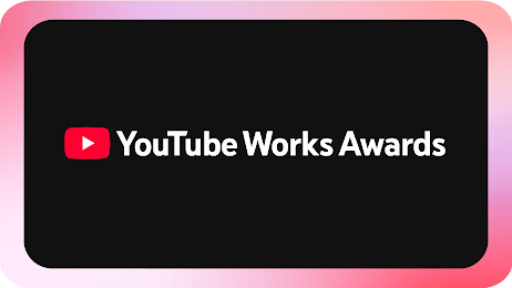Image of the YouTube Works Award.